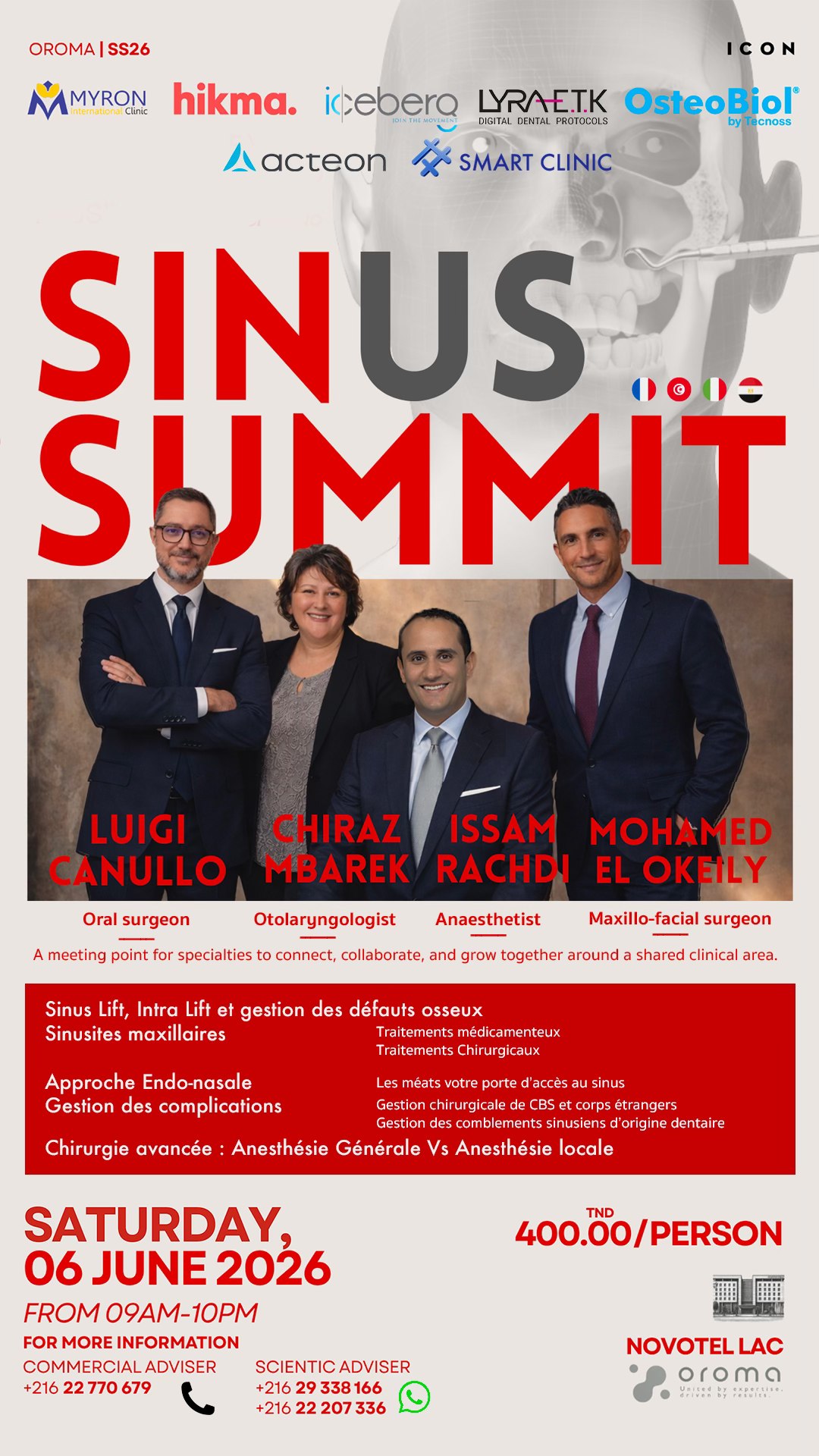 SINUS SUMMIT — Affiche officielle